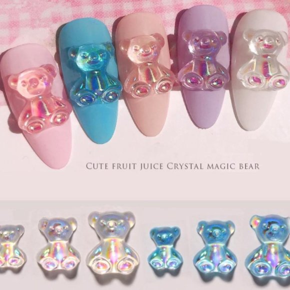 Irradiance 3D gummy bear nail charms - Picture 6 of 7